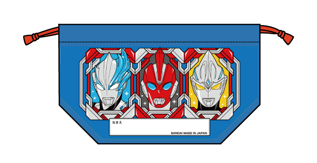 "Ultraman" Ultra Heroes Kinchaku Lunch Box Bag KB-1 (July, 2025 Edition)