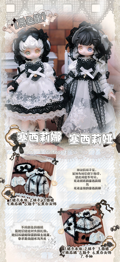 SWEET EMILYA BROKEN STAR TRAJECTORY VINTAGE TREASURES TRADING DOLL