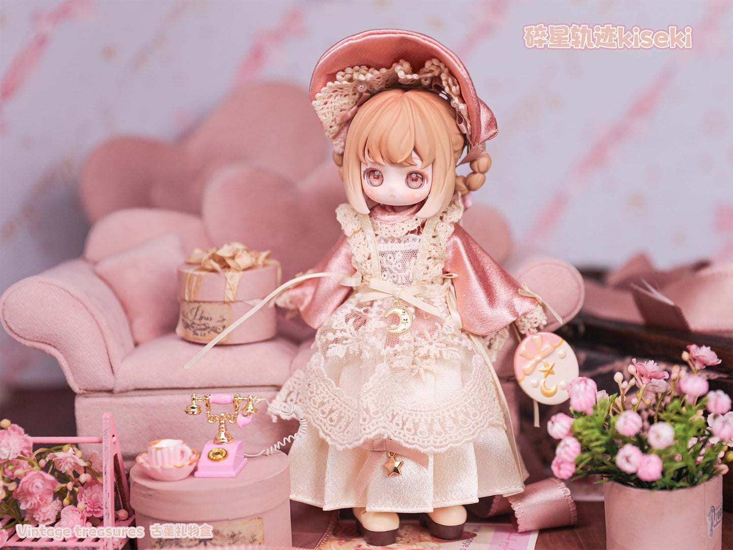 SWEET EMILYA BROKEN STAR TRAJECTORY VINTAGE TREASURES TRADING DOLL
