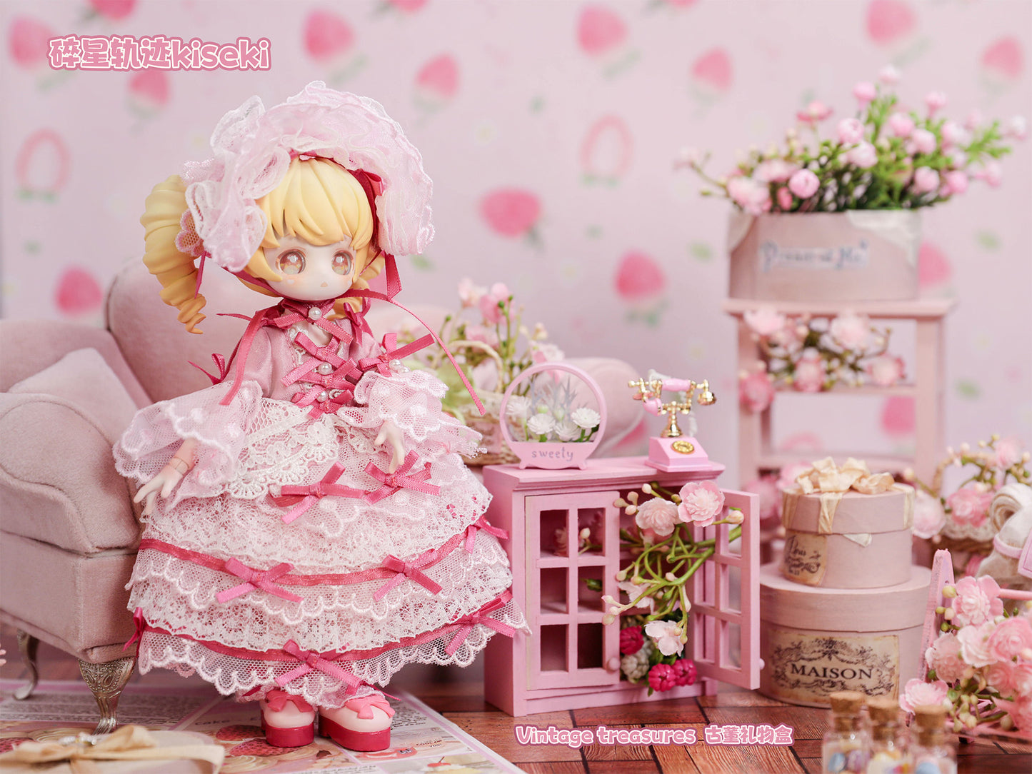 SWEET EMILYA BROKEN STAR TRAJECTORY VINTAGE TREASURES TRADING DOLL