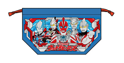 "Ultraman" Ultra Heroes Kinchaku Lunch Box Bag KB-1 (July, 2025 Edition)