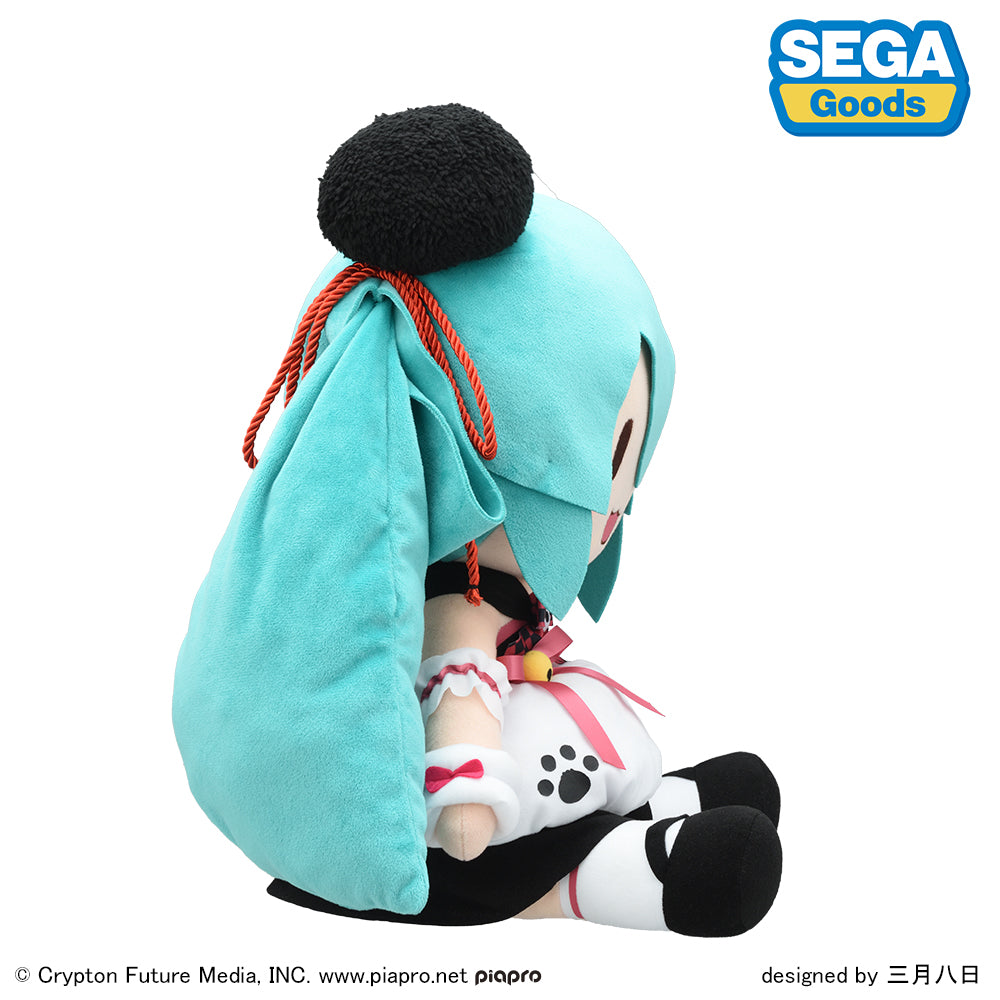 Hatsune Miku Panda Manju Fuwa Petit Plush LL