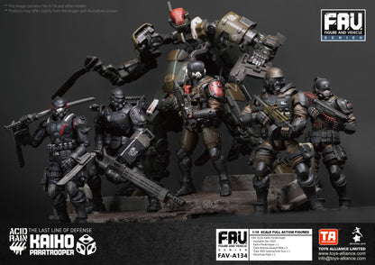 TOYS ALLIANCE LIMITED "ACID RAIN" 1/18 SCALE FAV-A134 KAIHO PARATROOPER
