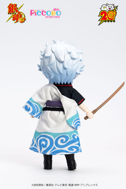 PICCODO ACTION DOLL "GINTAMA" SAKATA GINTOKI DEFORMED DOLL