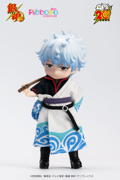 PICCODO ACTION DOLL "GINTAMA" SAKATA GINTOKI DEFORMED DOLL
