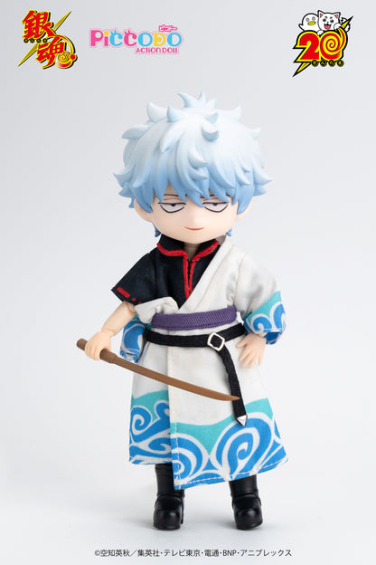 PICCODO ACTION DOLL "GINTAMA" SAKATA GINTOKI DEFORMED DOLL