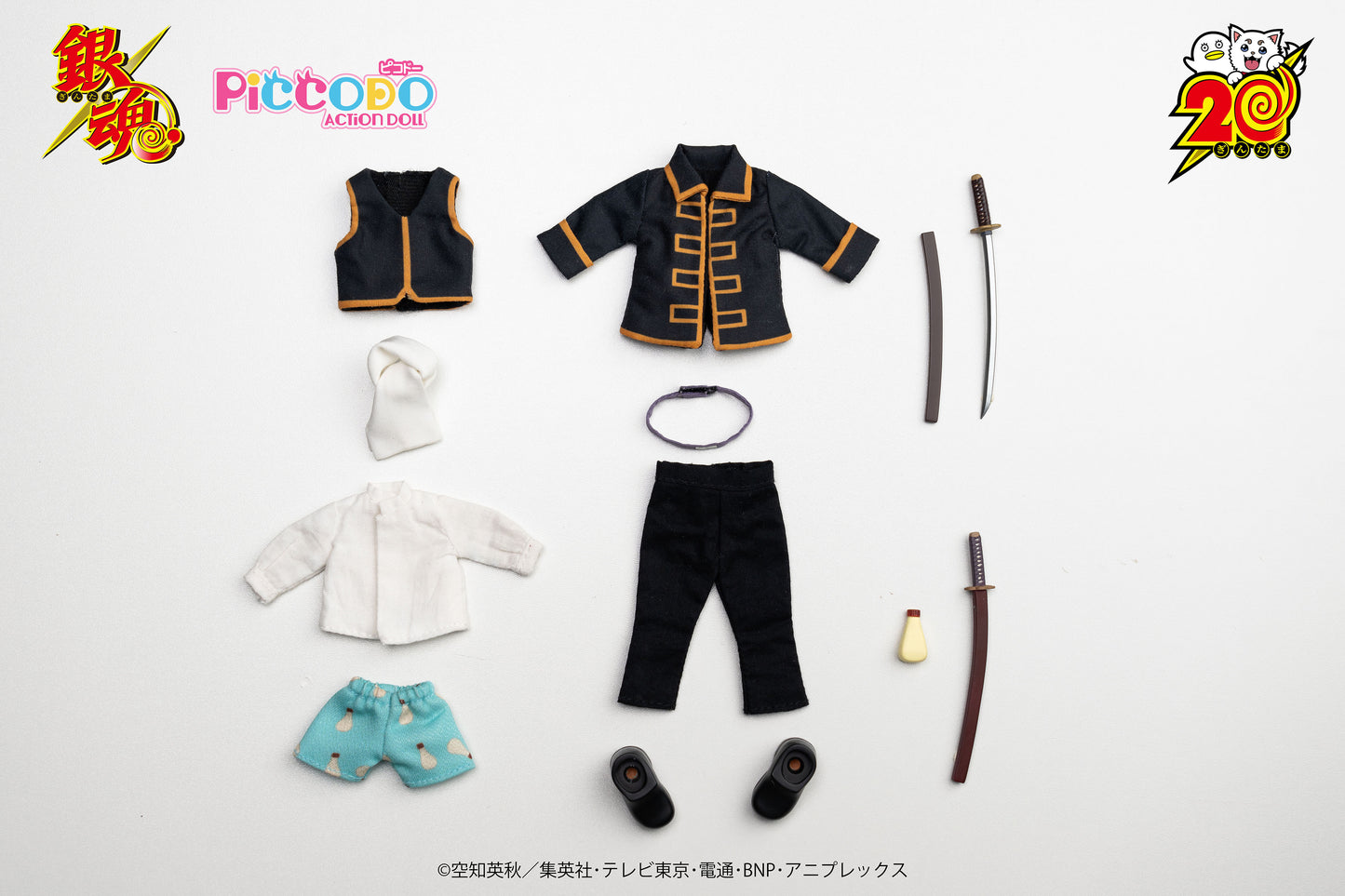 PICCODO ACTION DOLL "GINTAMA" HIJIKATA TOUSHIROU DEFORMED DOLL