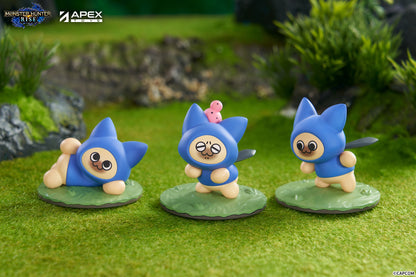 "Monster Hunter Rise" Felyne Cat Blind Box Figure