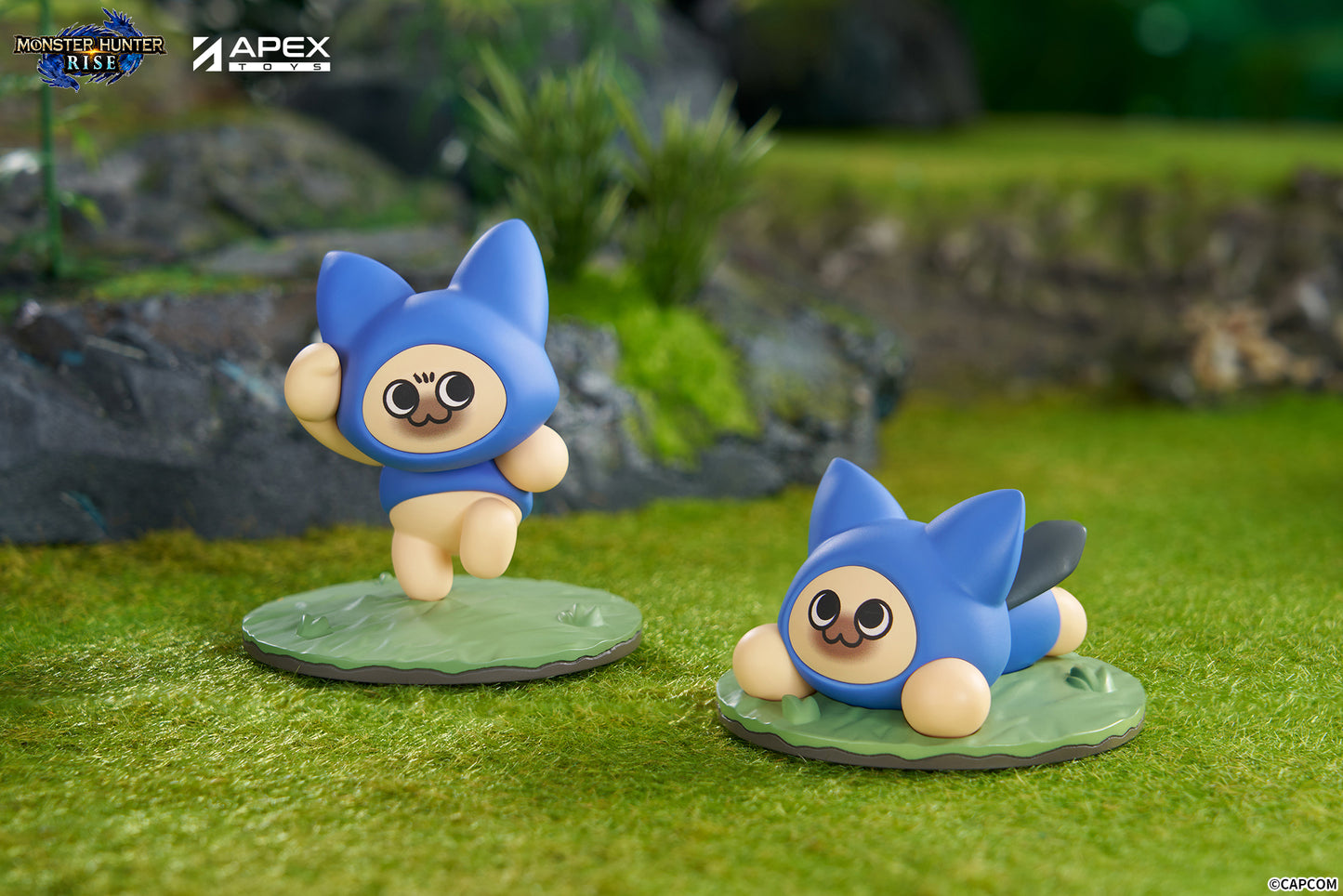 "Monster Hunter Rise" Felyne Cat Blind Box Figure