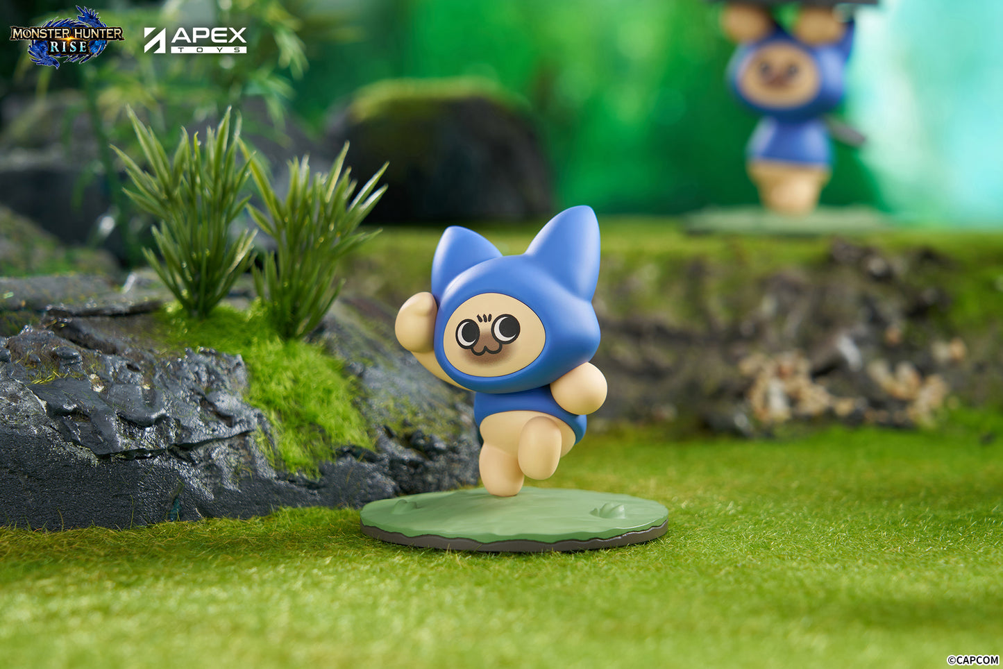 "Monster Hunter Rise" Felyne Cat Blind Box Figure