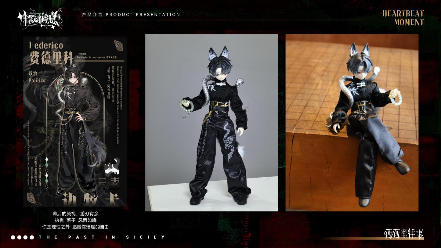 HEART BEAT MOMENT THE PAST IN SICILY SERIES TRADING DOLL