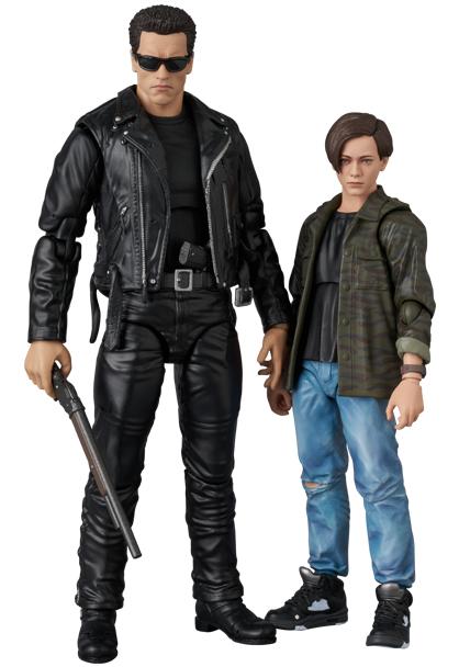 MAFEX "Terminator 2: Judgment Day" T-800 (T2 Ver.) & John Connor
