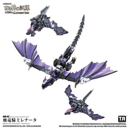 TOYS ALLIANCE LIMITED "ARENA OF THE ANCIENT GOD" SERIES 1/60 SCALE AAG-02 DRAGON KNIGHT RENATA